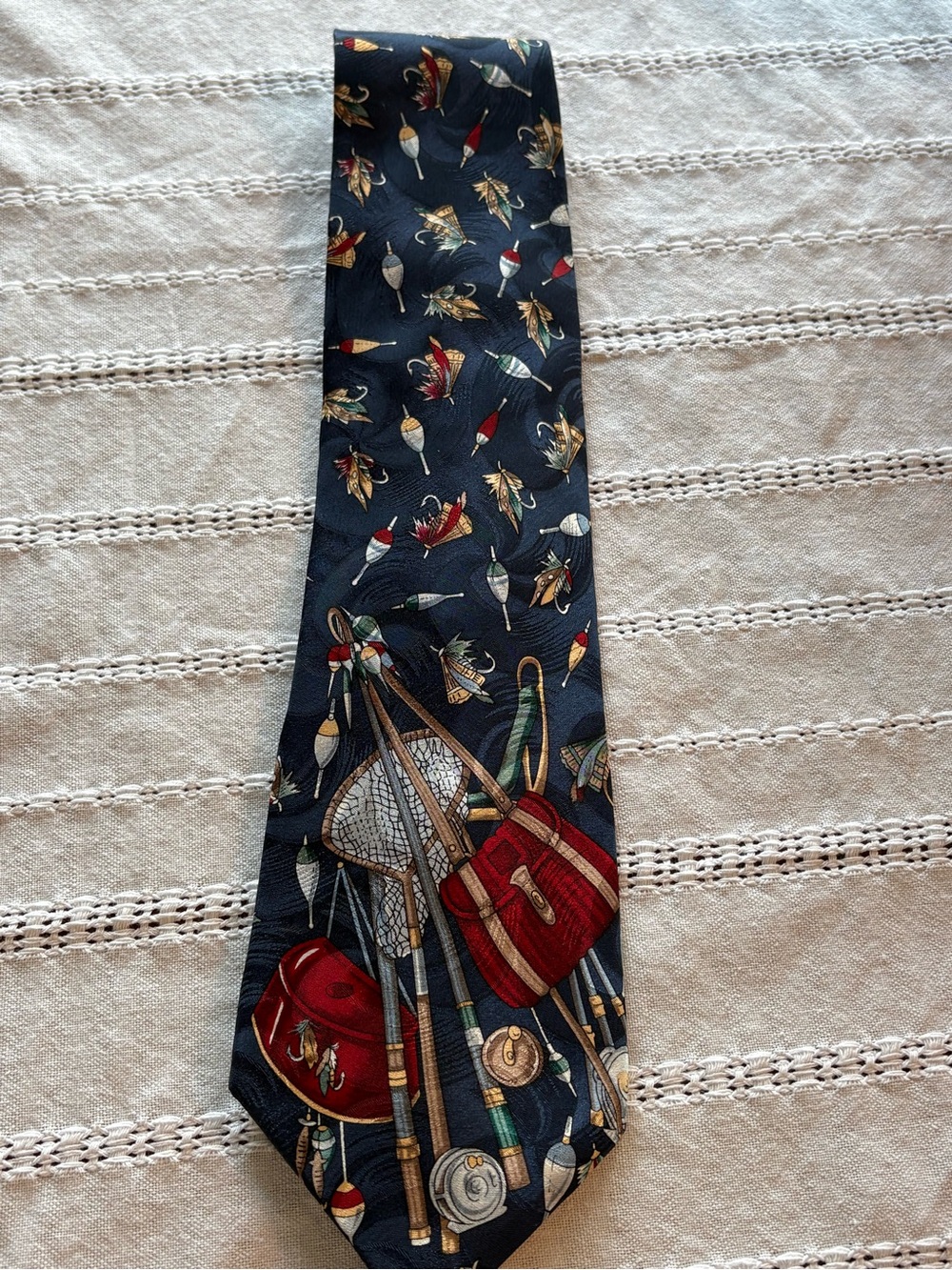 Fishing Tie By Hamley &Scout 100%Silk